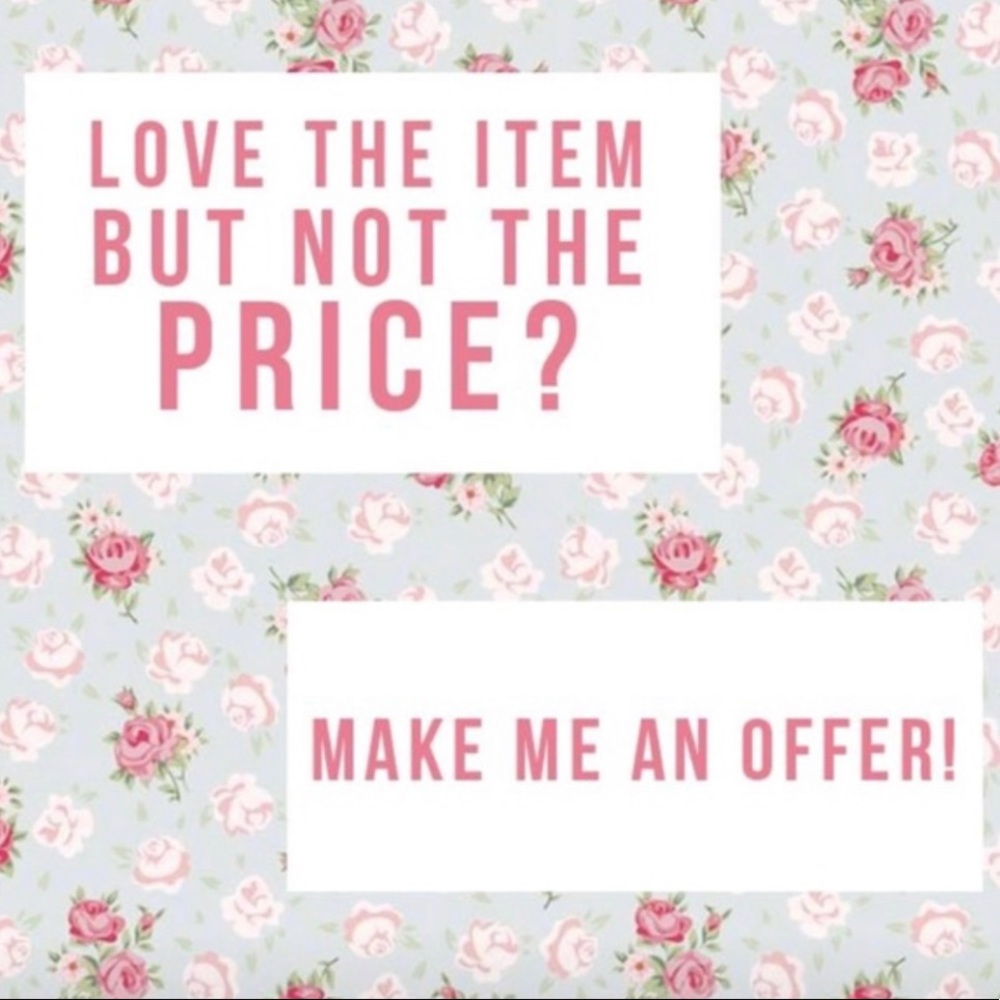 Make me an offer!